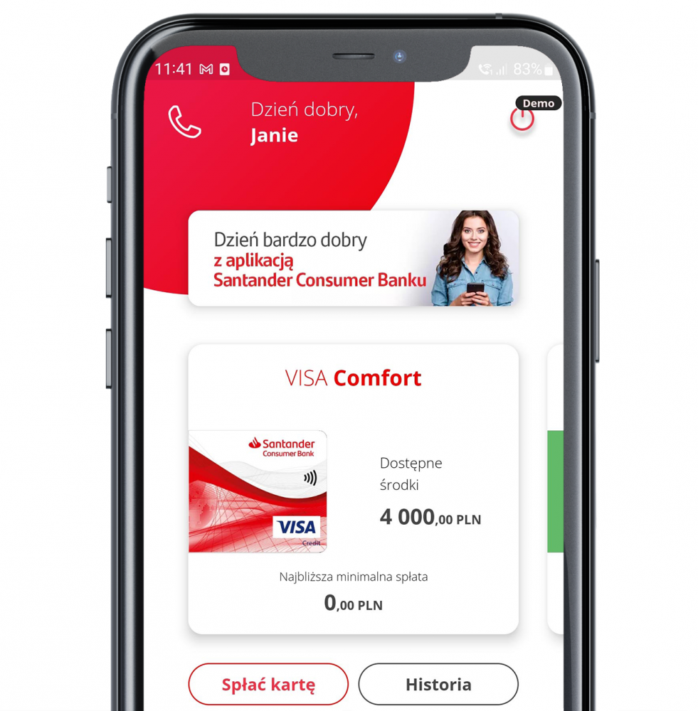Aplikacja mobilna | Santander Consumer Bank S.A.